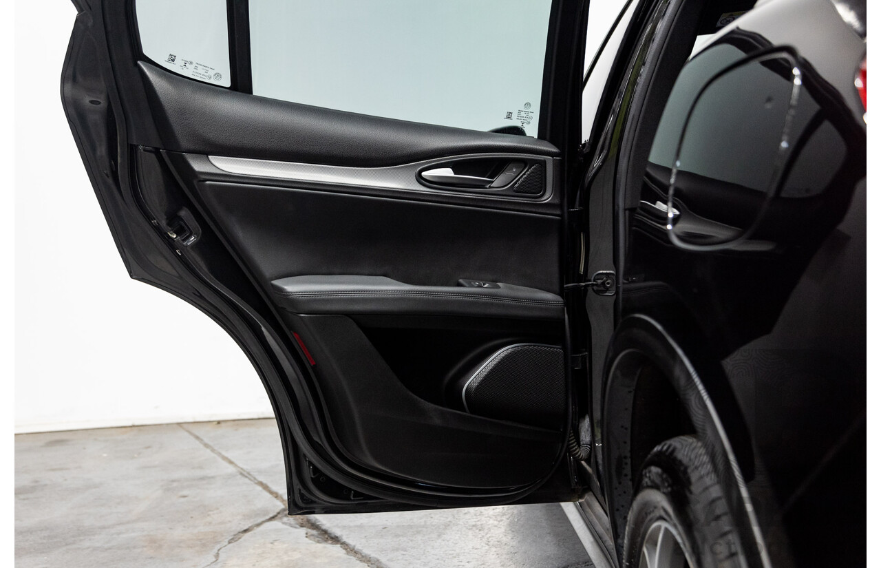 07/2020 Alfa Romeo Stelvio First Edition Q4 (AWD) 949 4D Wagon Black Turbo Diesel 2.1L