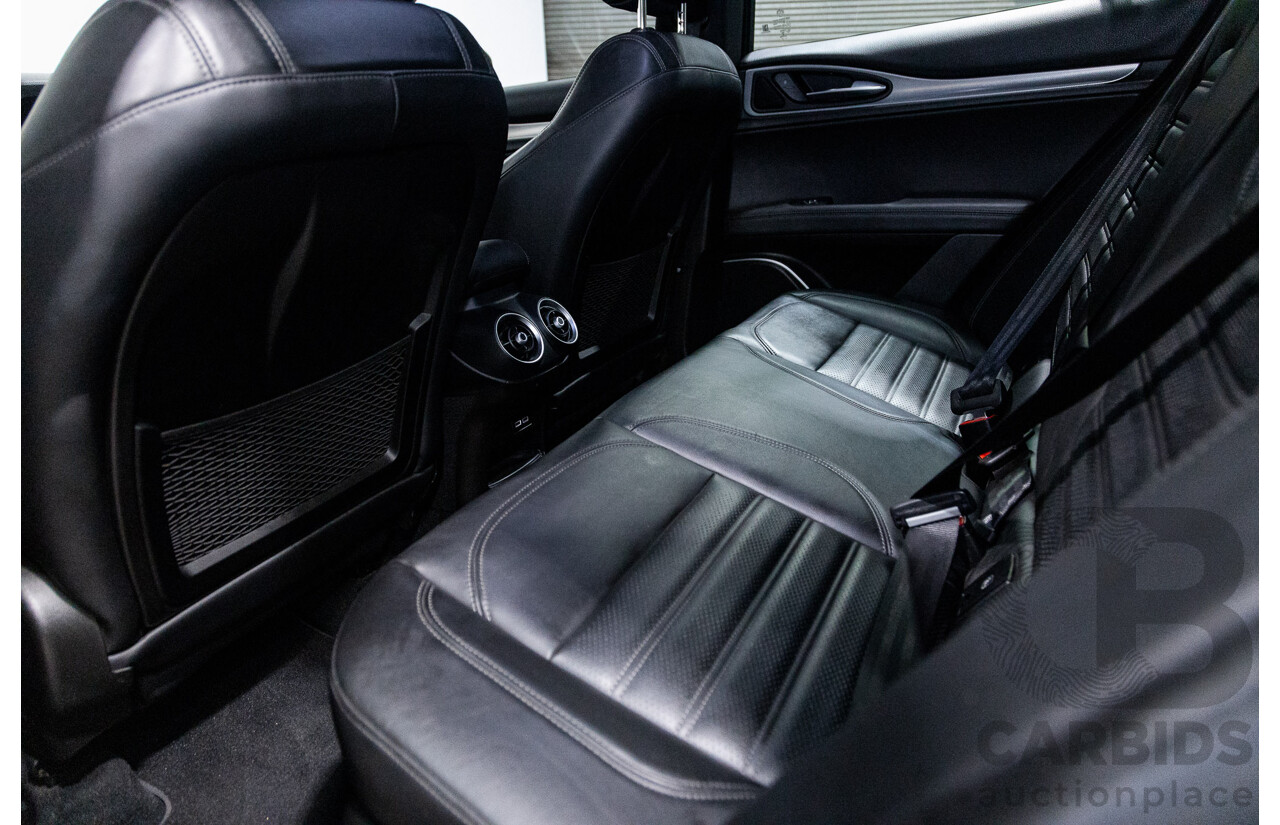 07/2020 Alfa Romeo Stelvio First Edition Q4 (AWD) 949 4D Wagon Black Turbo Diesel 2.1L