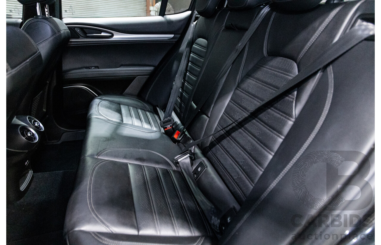 07/2020 Alfa Romeo Stelvio First Edition Q4 (AWD) 949 4D Wagon Black Turbo Diesel 2.1L