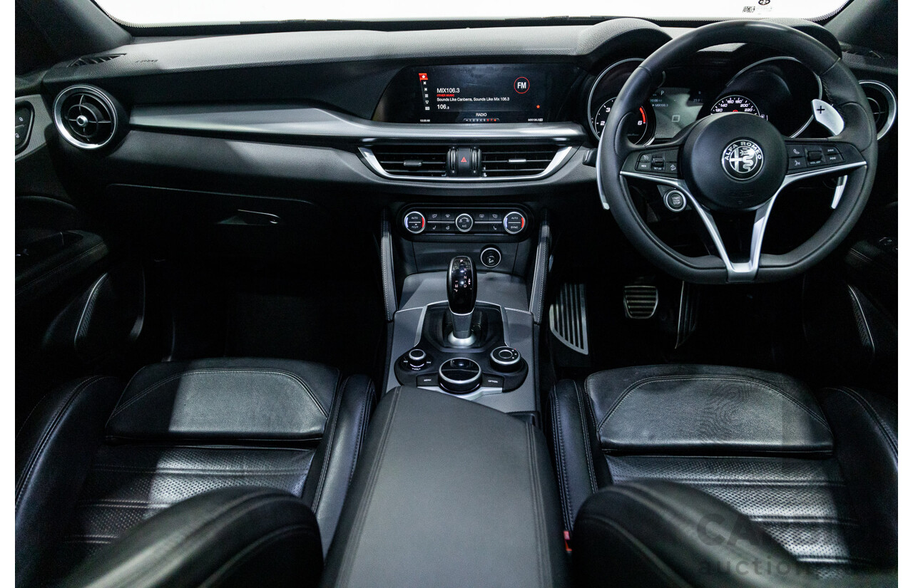 07/2020 Alfa Romeo Stelvio First Edition Q4 (AWD) 949 4D Wagon Black Turbo Diesel 2.1L