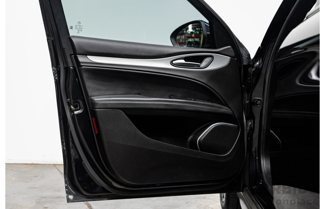 07/2020 Alfa Romeo Stelvio First Edition Q4 (AWD) 949 4D Wagon Black Turbo Diesel 2.1L