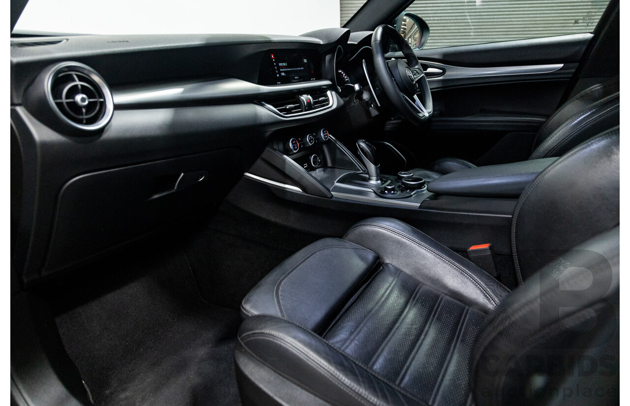 07/2020 Alfa Romeo Stelvio First Edition Q4 (AWD) 949 4D Wagon Black Turbo Diesel 2.1L