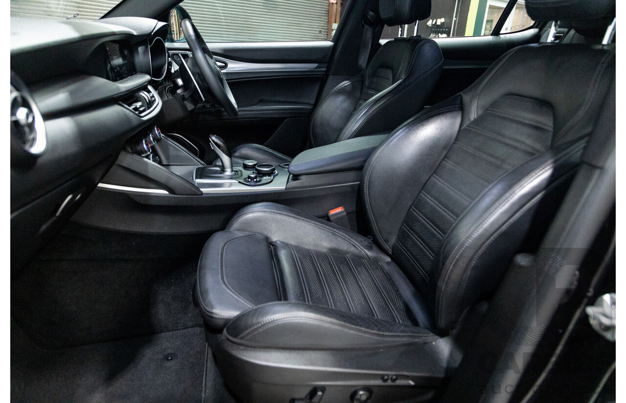 07/2020 Alfa Romeo Stelvio First Edition Q4 (AWD) 949 4D Wagon Black Turbo Diesel 2.1L