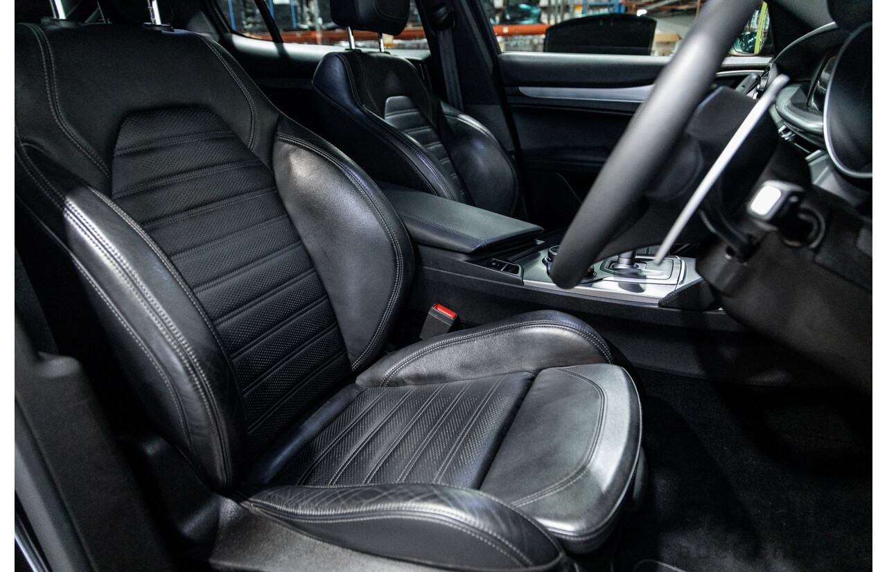 07/2020 Alfa Romeo Stelvio First Edition Q4 (AWD) 949 4D Wagon Black Turbo Diesel 2.1L