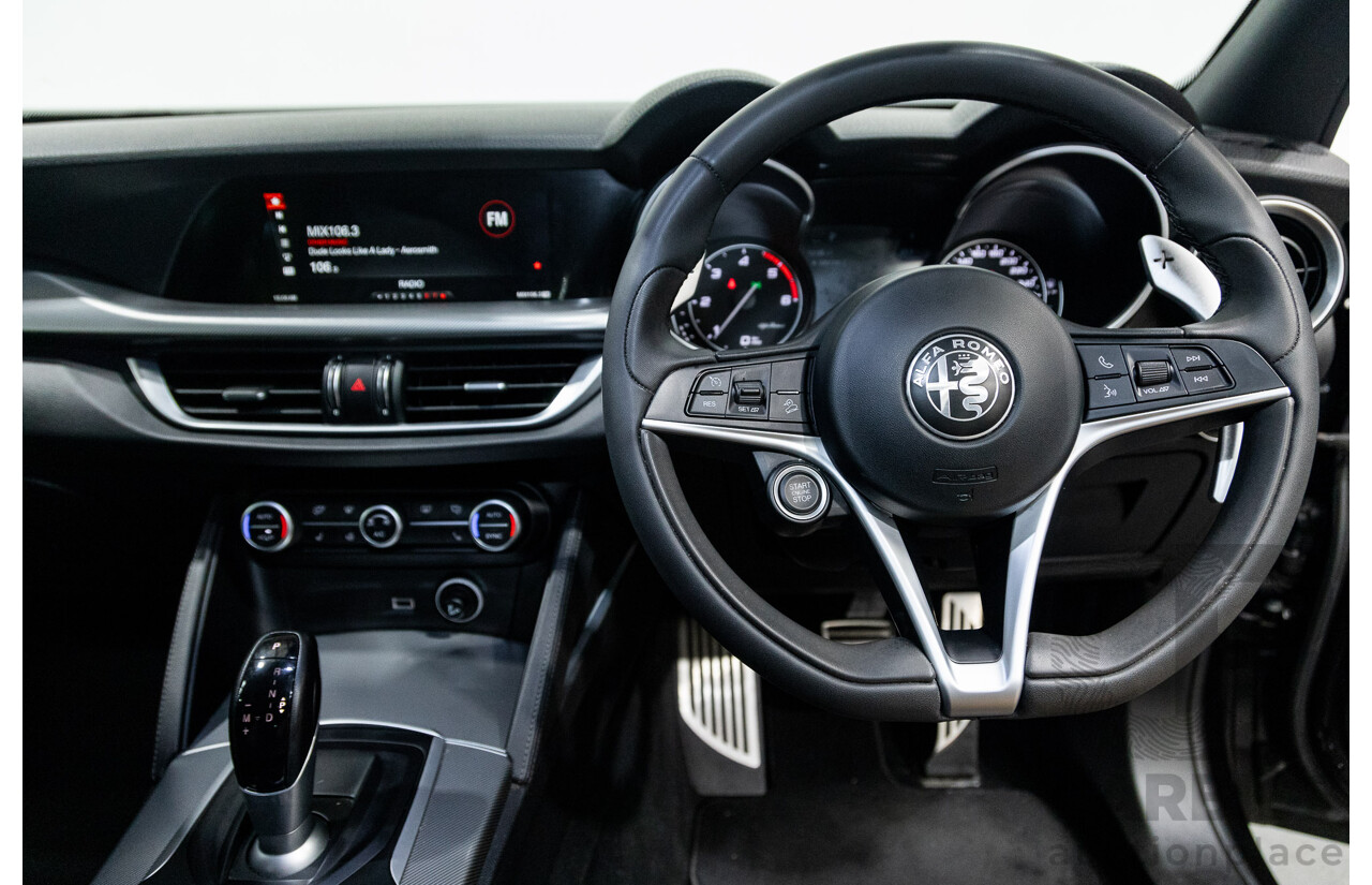 07/2020 Alfa Romeo Stelvio First Edition Q4 (AWD) 949 4D Wagon Black Turbo Diesel 2.1L