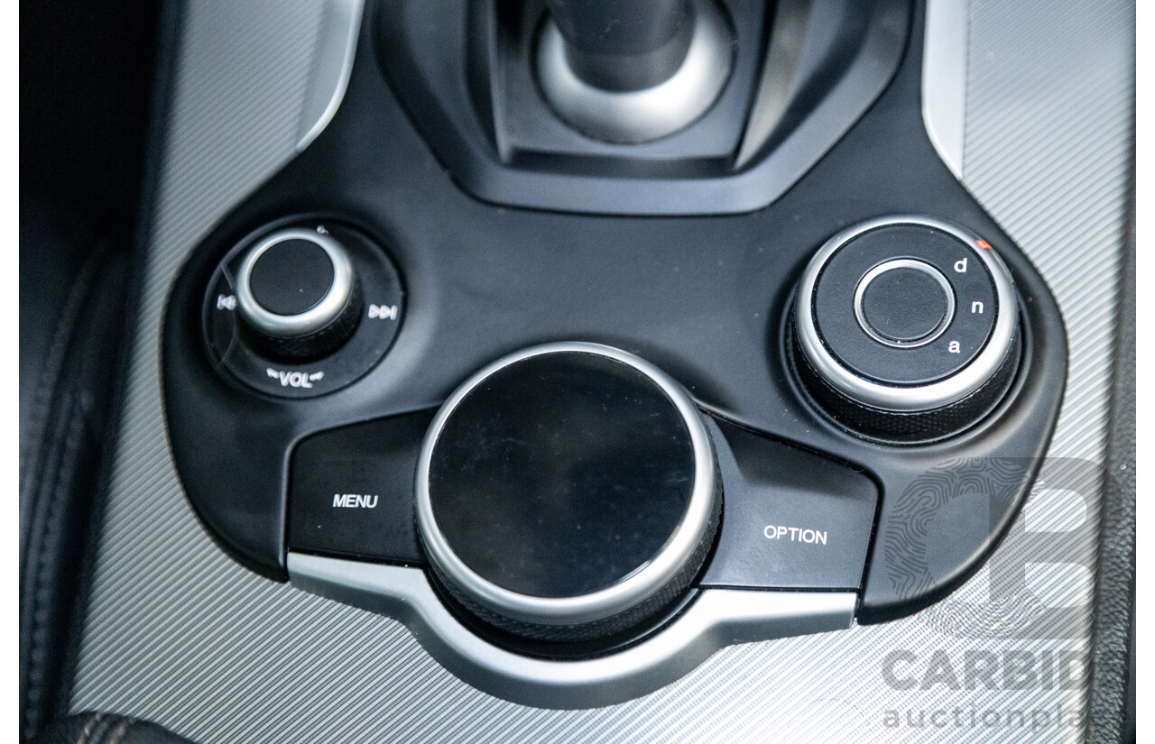 07/2020 Alfa Romeo Stelvio First Edition Q4 (AWD) 949 4D Wagon Black Turbo Diesel 2.1L