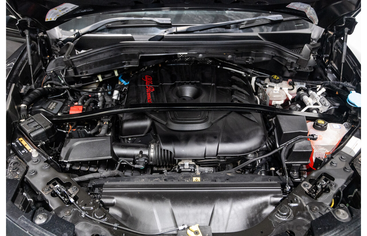 07/2020 Alfa Romeo Stelvio First Edition Q4 (AWD) 949 4D Wagon Black Turbo Diesel 2.1L