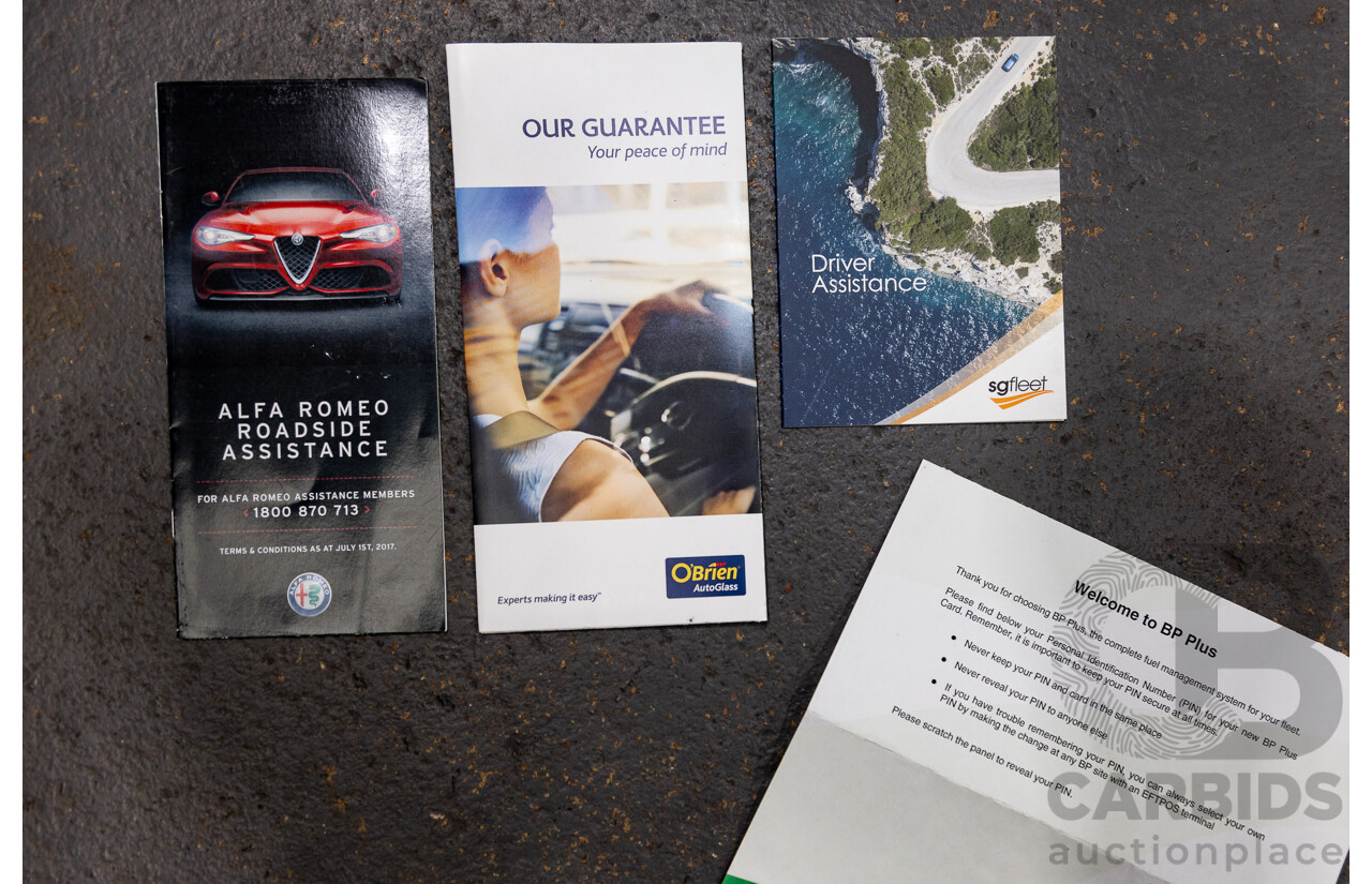 07/2020 Alfa Romeo Stelvio First Edition Q4 (AWD) 949 4D Wagon Black Turbo Diesel 2.1L