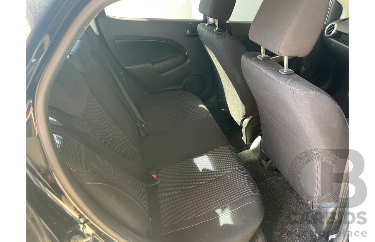 7/2008 Mazda Mazda2 Genki DE 5d Hatchback Black 1.5L