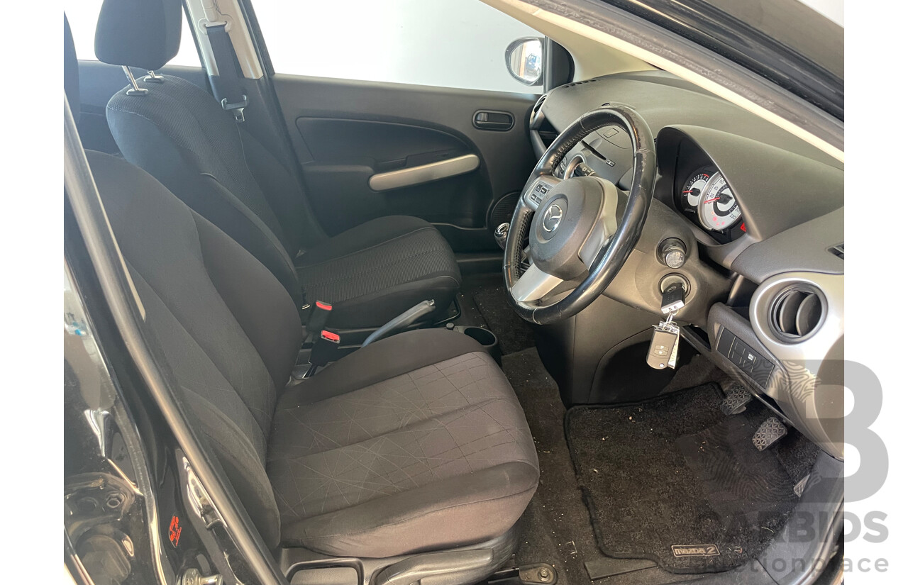 7/2008 Mazda Mazda2 Genki DE 5d Hatchback Black 1.5L