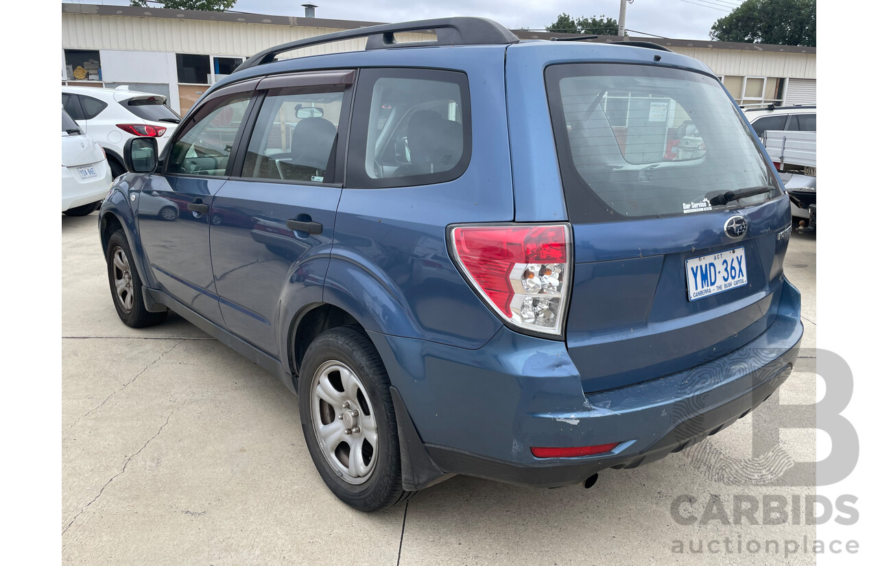 11/2009 Subaru Forester X MY10 4d Wagon Blue 2.5L