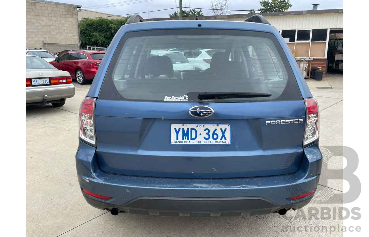 11/2009 Subaru Forester X MY10 4d Wagon Blue 2.5L