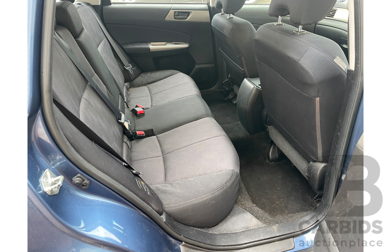 11/2009 Subaru Forester X MY10 4d Wagon Blue 2.5L