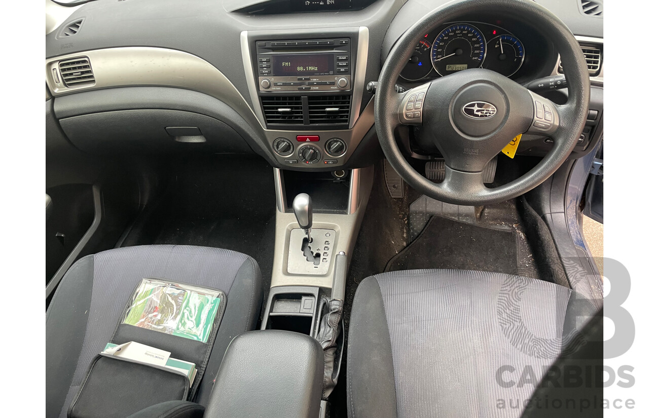 11/2009 Subaru Forester X MY10 4d Wagon Blue 2.5L