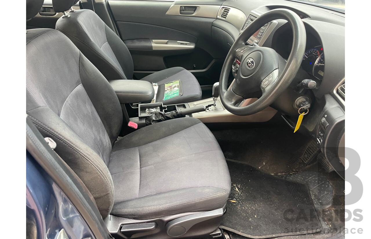 11/2009 Subaru Forester X MY10 4d Wagon Blue 2.5L