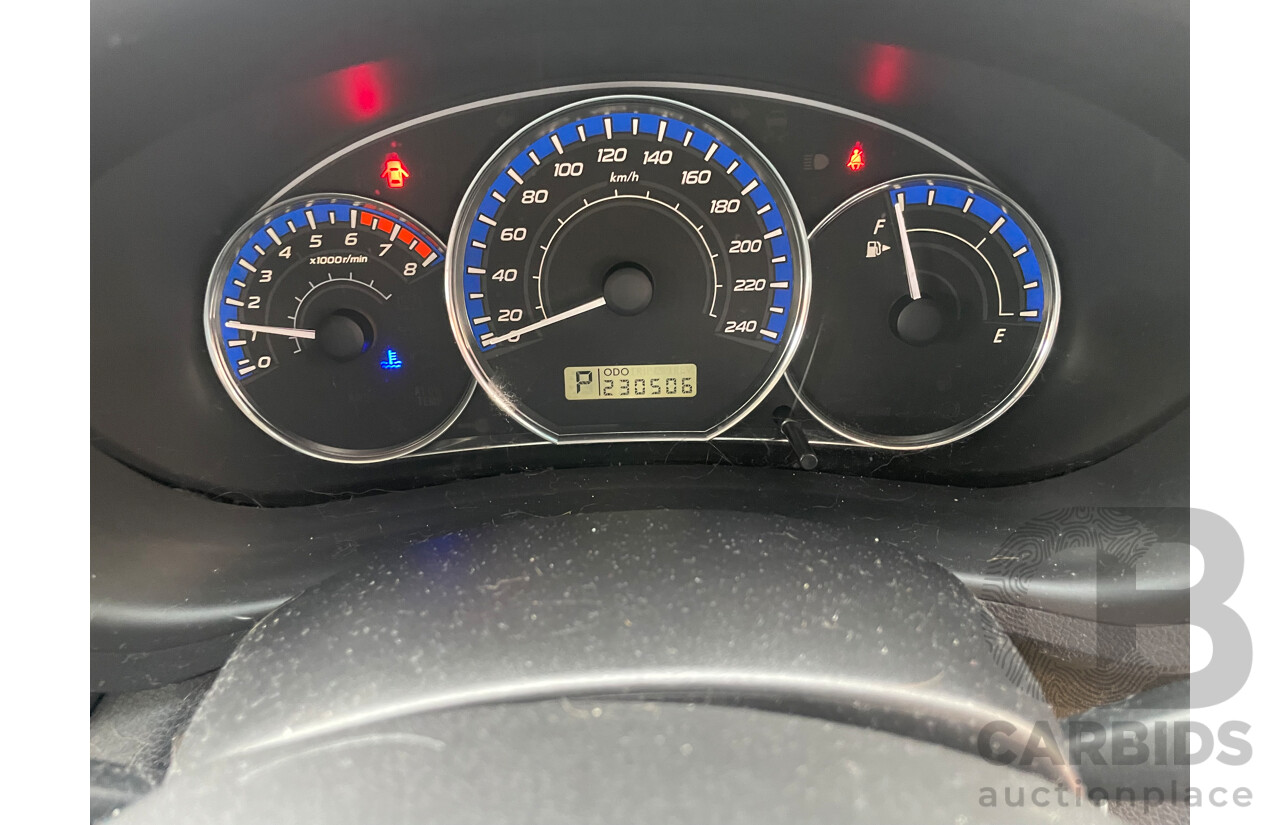 11/2009 Subaru Forester X MY10 4d Wagon Blue 2.5L