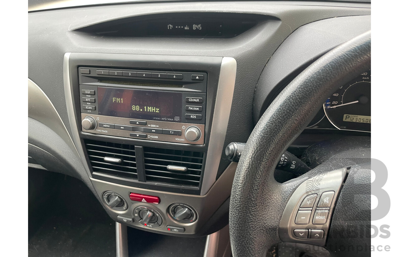 11/2009 Subaru Forester X MY10 4d Wagon Blue 2.5L