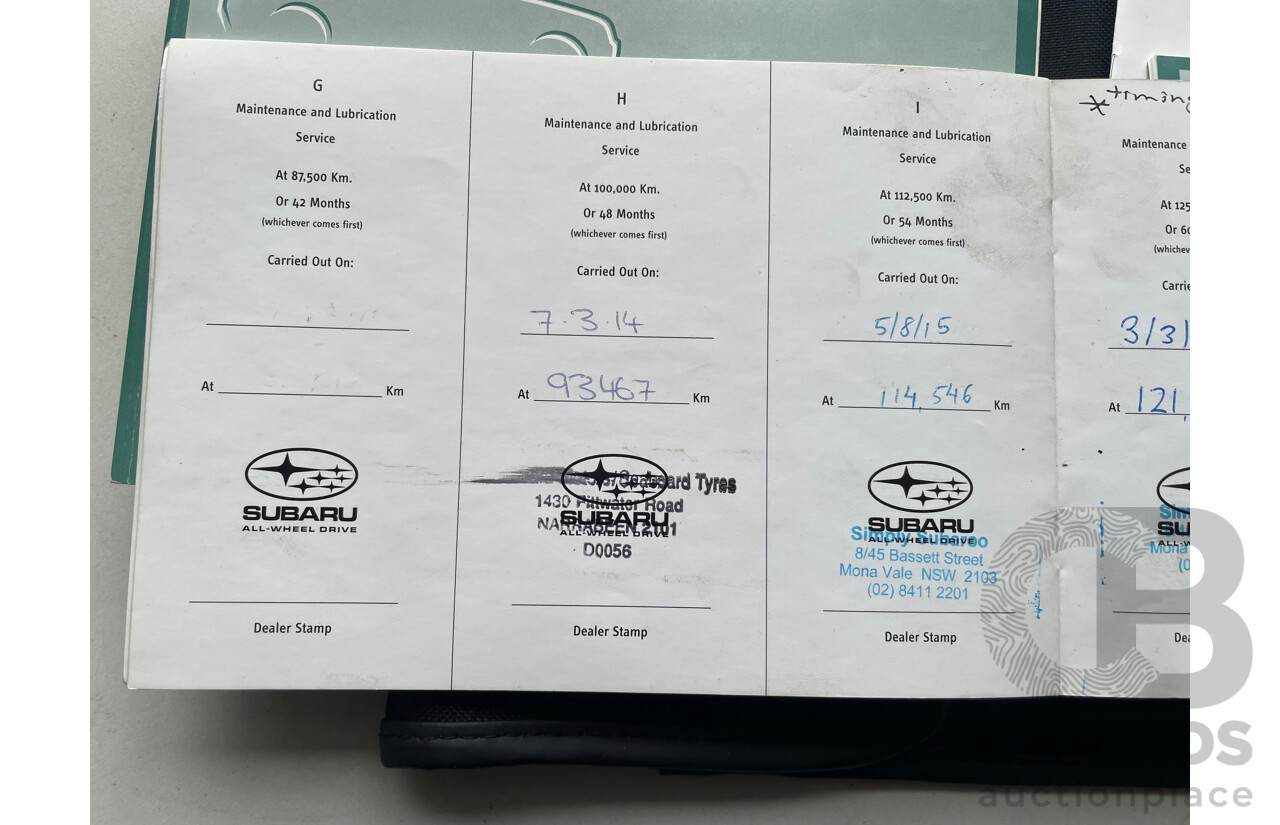 11/2009 Subaru Forester X MY10 4d Wagon Blue 2.5L