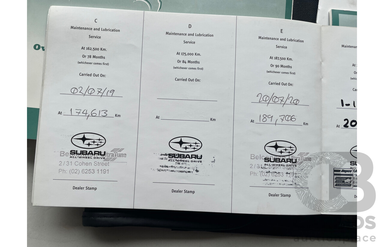 11/2009 Subaru Forester X MY10 4d Wagon Blue 2.5L