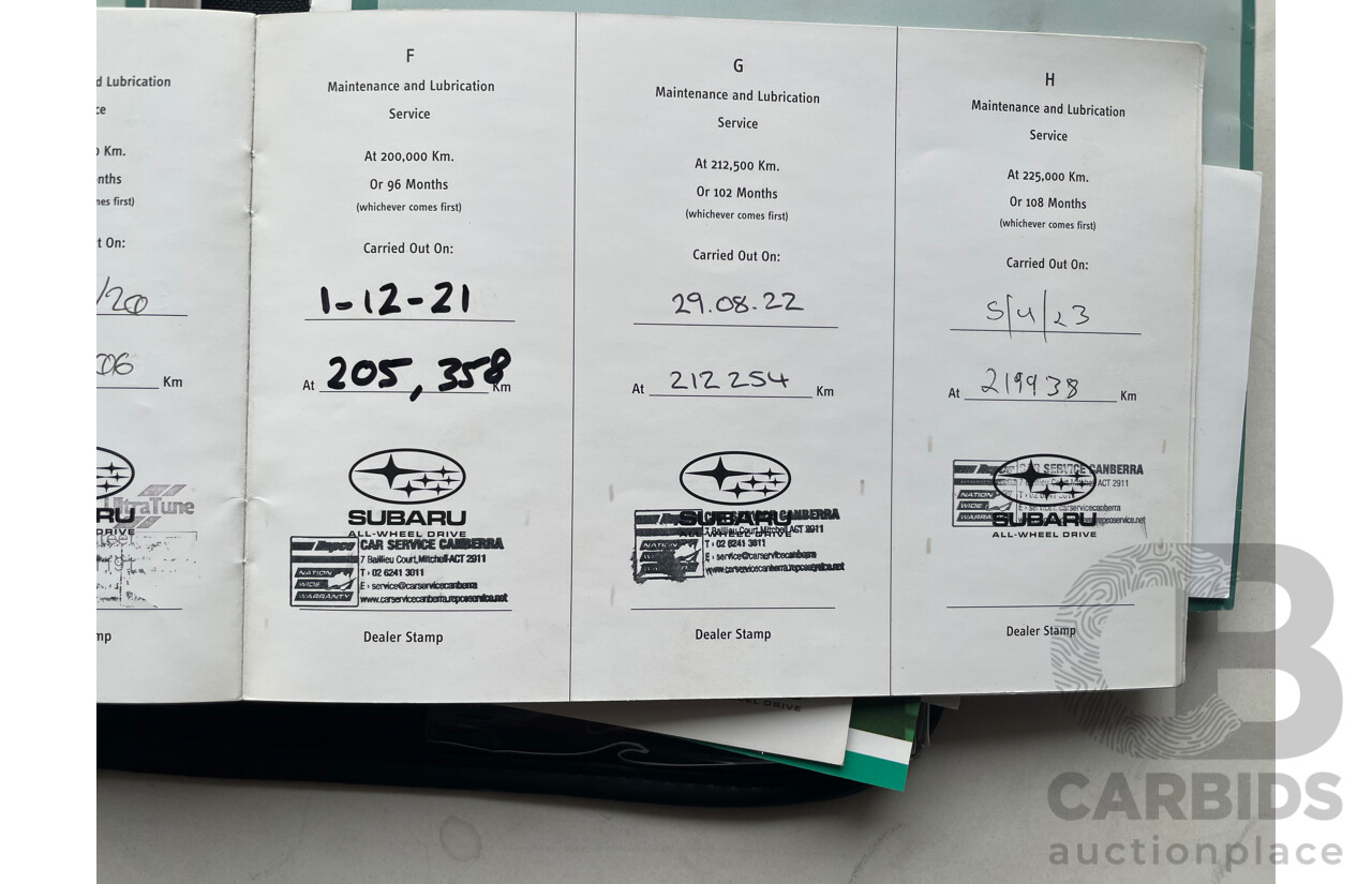 11/2009 Subaru Forester X MY10 4d Wagon Blue 2.5L