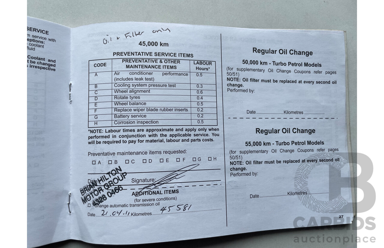 11/2009 Mitsubishi Lancer ES CJ MY09 4d Sedan Blue 2.0L