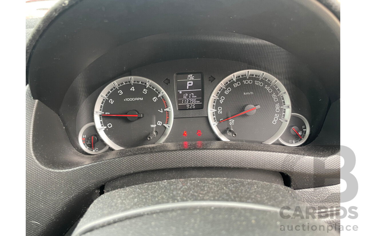 7/2012 Suzuki Swift GL FZ 5d Hatchback White 1.4L