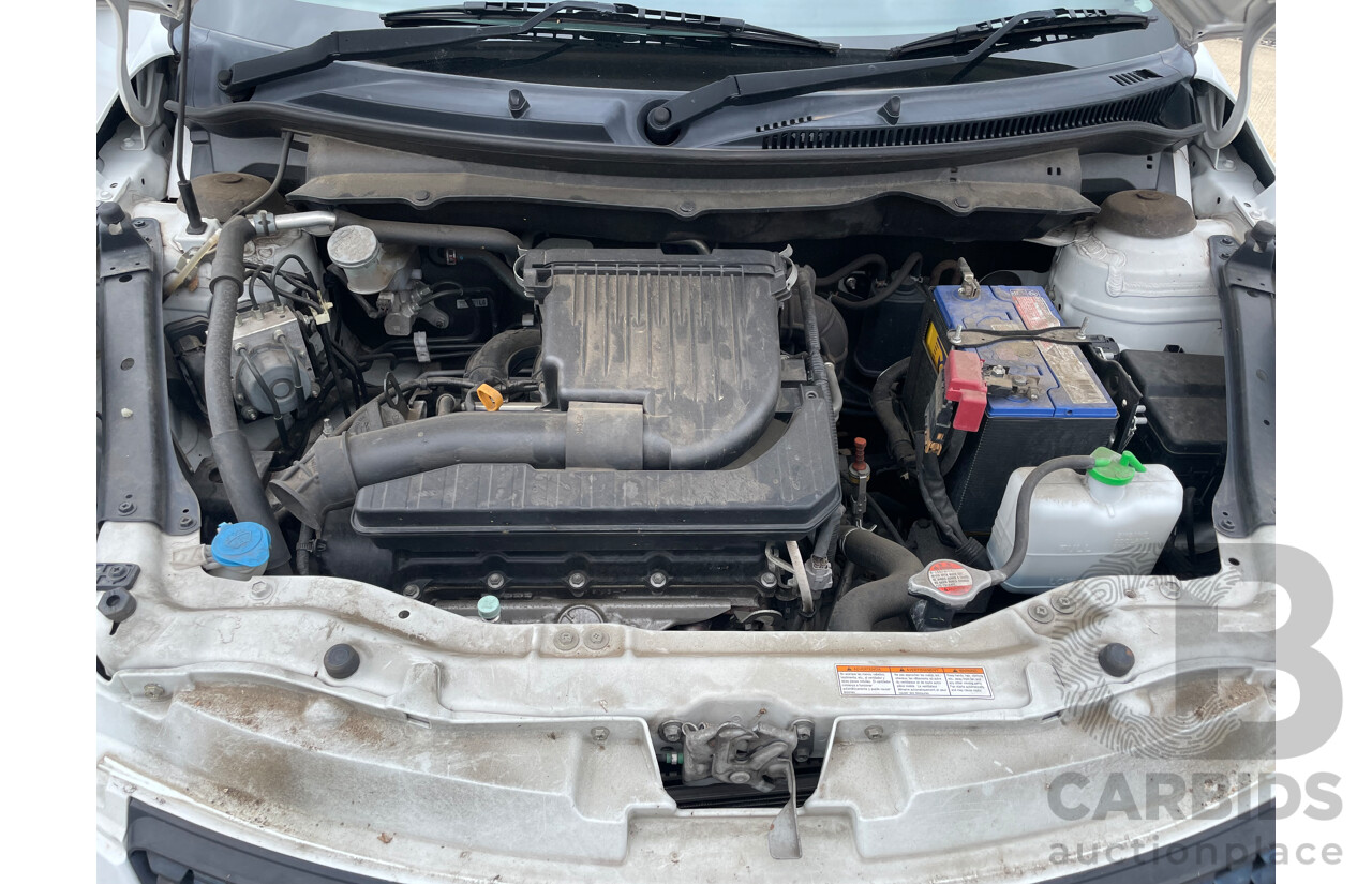 7/2012 Suzuki Swift GL FZ 5d Hatchback White 1.4L