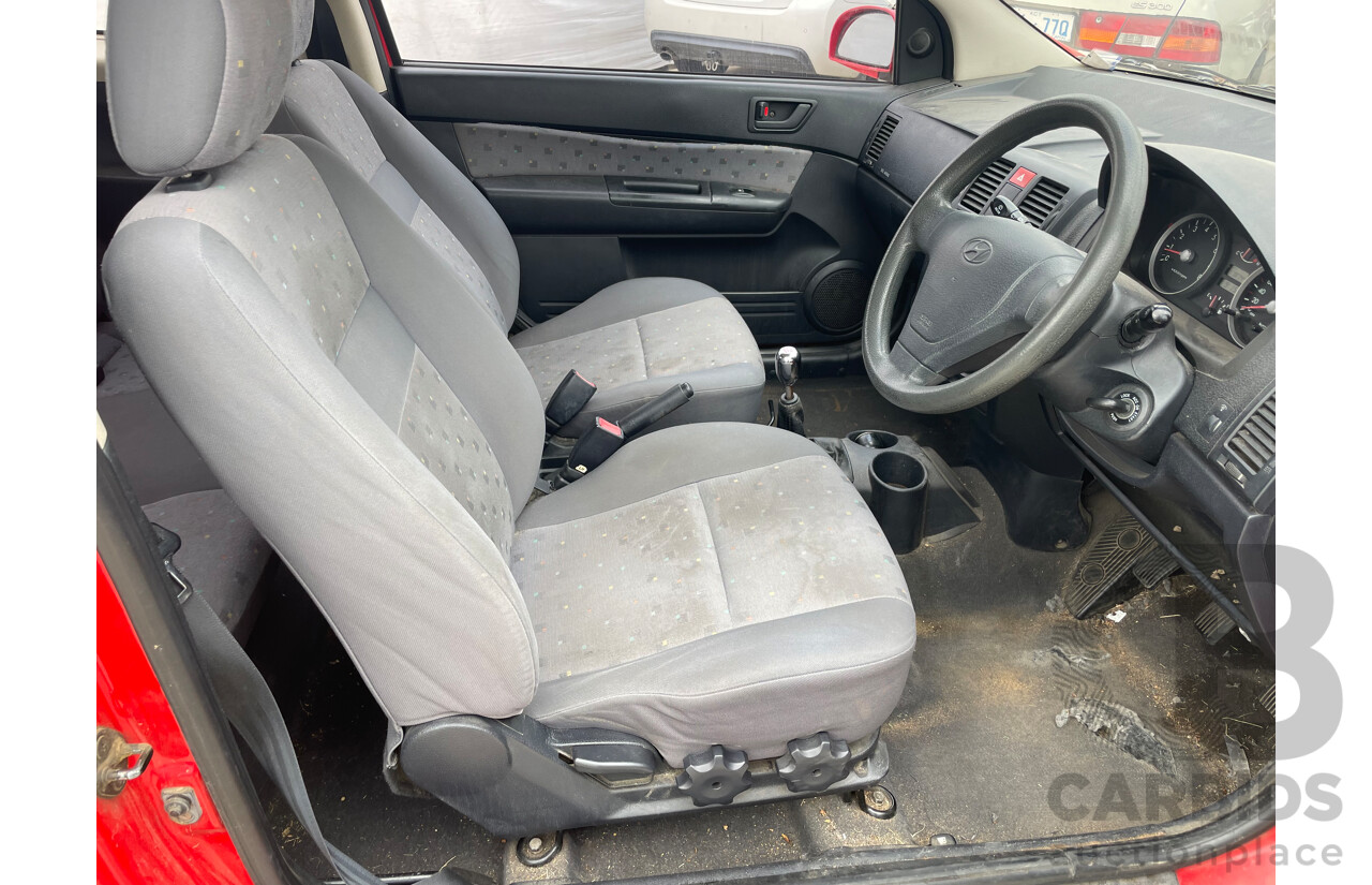 9/2005 Hyundai Getz 1.4 TB UPGRADE 3d Hatchback Red 1.4L