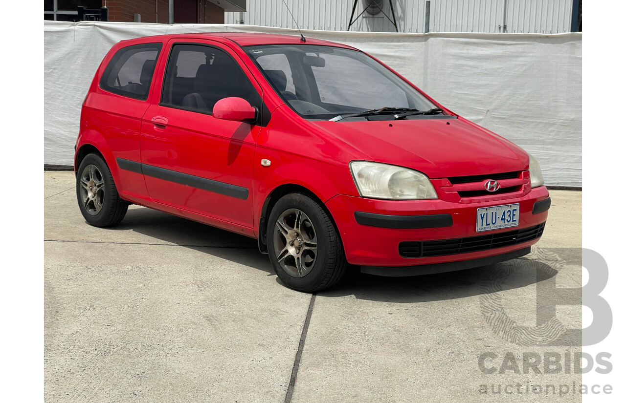 9/2005 Hyundai Getz 1.4 TB UPGRADE 3d Hatchback Red 1.4L