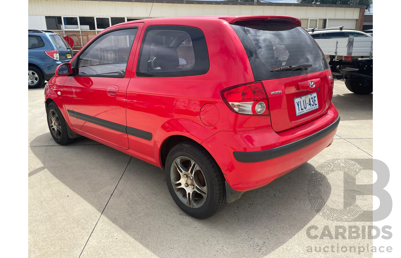 9/2005 Hyundai Getz 1.4 TB UPGRADE 3d Hatchback Red 1.4L