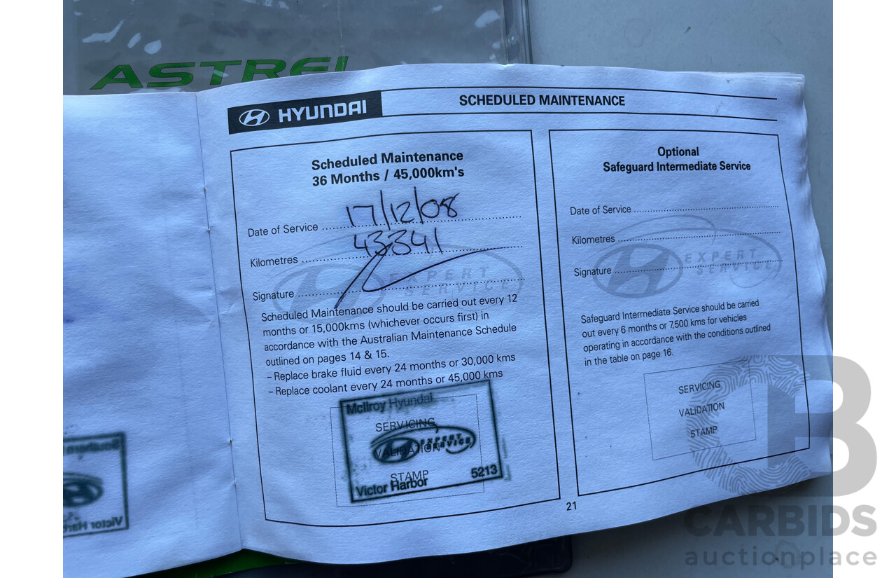 9/2005 Hyundai Getz 1.4 TB UPGRADE 3d Hatchback Red 1.4L