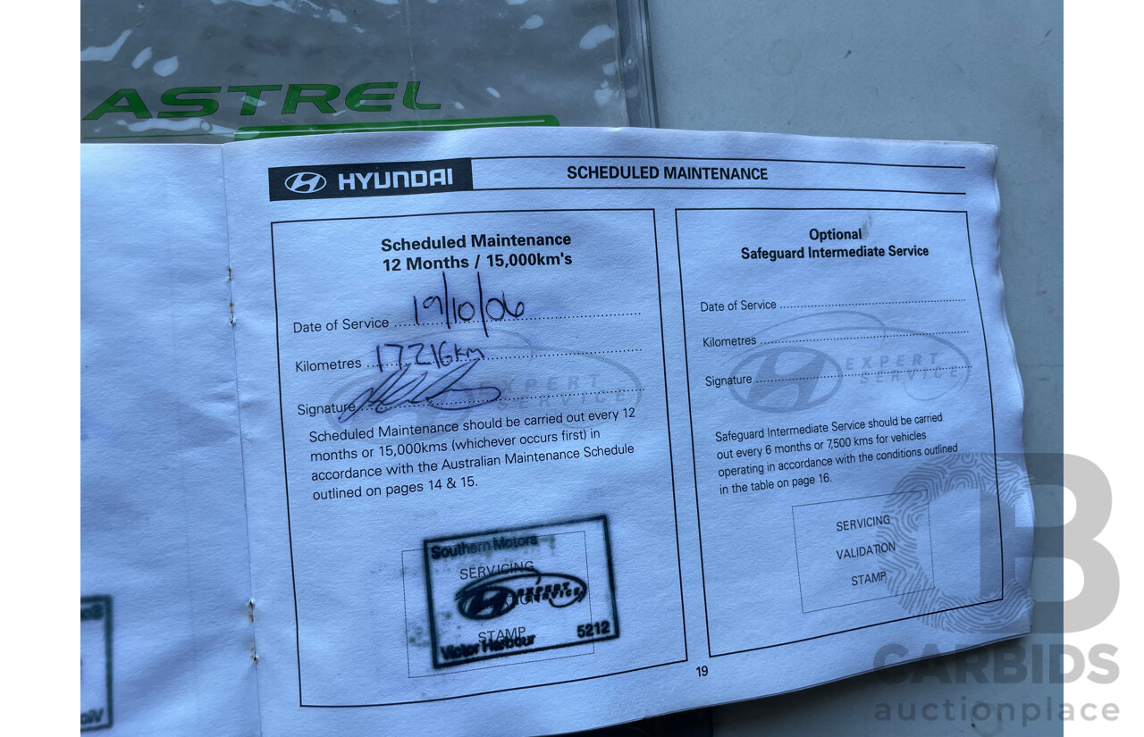 9/2005 Hyundai Getz 1.4 TB UPGRADE 3d Hatchback Red 1.4L