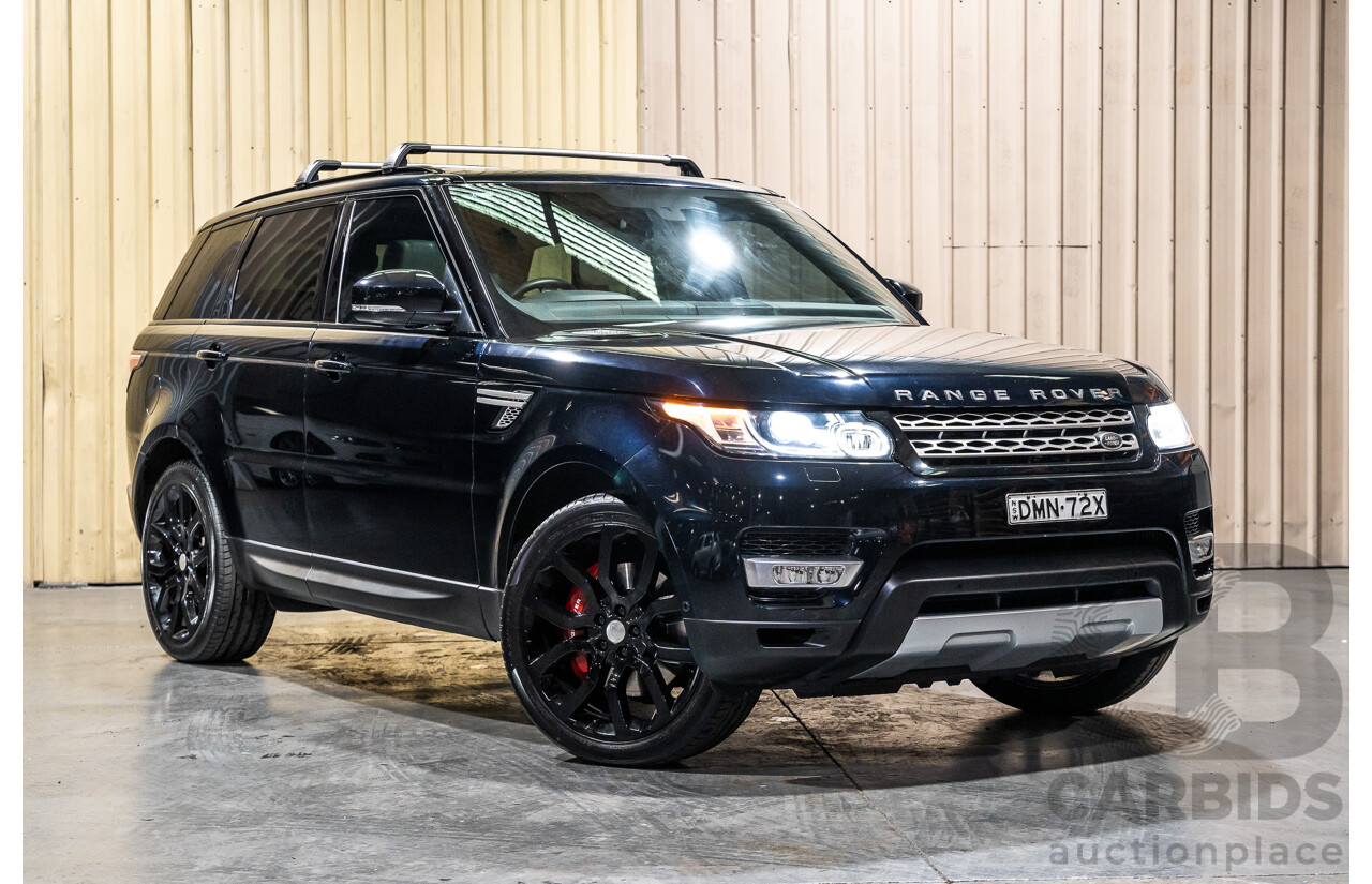 3/2014 Range Rover Sport 3.0 SDV6 Autobiography LW 4d Wagon Mariana Black Metallic Turbo Diesel V6 3.0L
