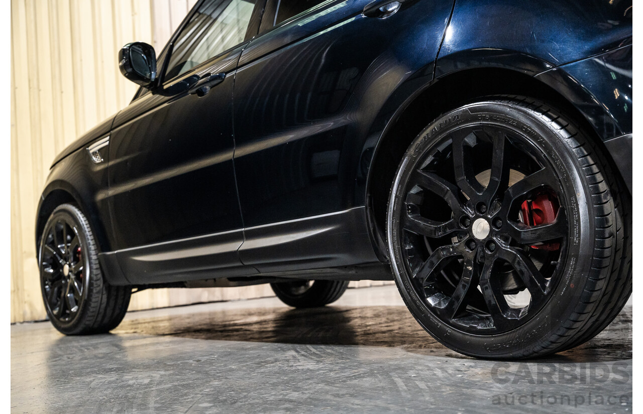 3/2014 Range Rover Sport 3.0 SDV6 Autobiography LW 4d Wagon Mariana Black Metallic Turbo Diesel V6 3.0L