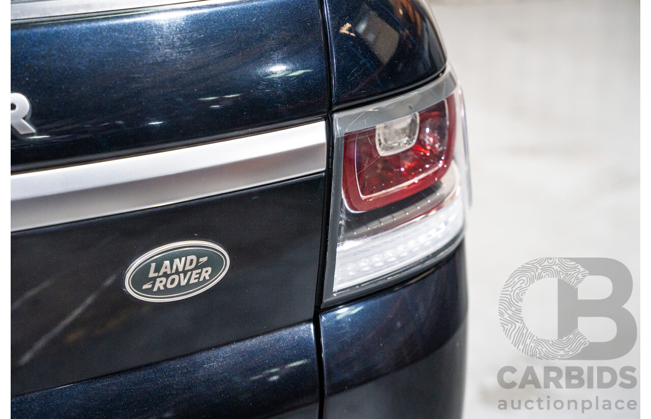 3/2014 Range Rover Sport 3.0 SDV6 Autobiography LW 4d Wagon Mariana Black Metallic Turbo Diesel V6 3.0L