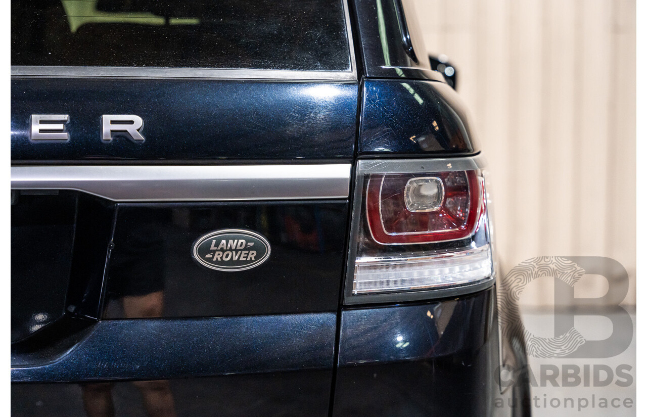3/2014 Range Rover Sport 3.0 SDV6 Autobiography LW 4d Wagon Mariana Black Metallic Turbo Diesel V6 3.0L