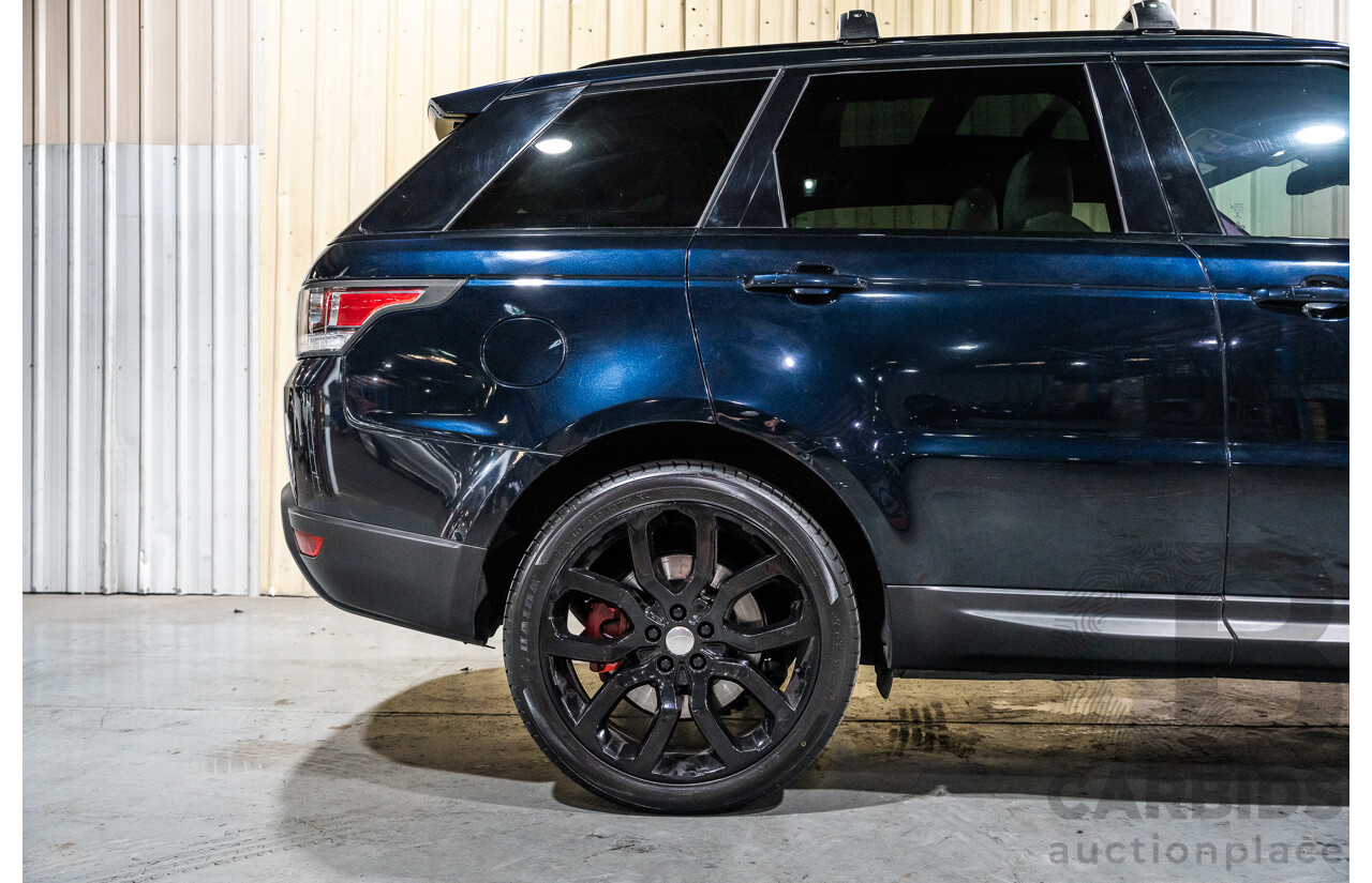 3/2014 Range Rover Sport 3.0 SDV6 Autobiography LW 4d Wagon Mariana Black Metallic Turbo Diesel V6 3.0L