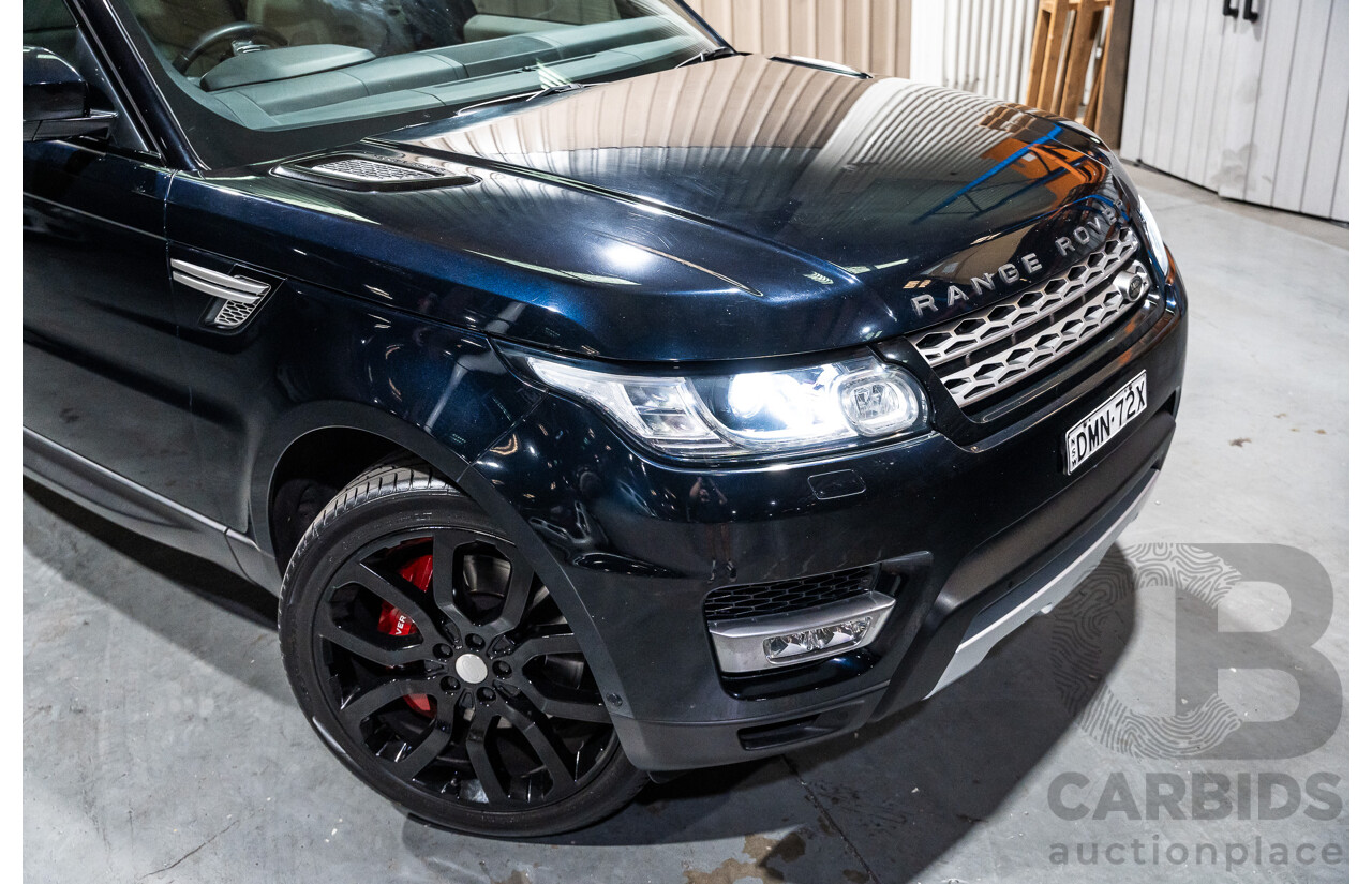 3/2014 Range Rover Sport 3.0 SDV6 Autobiography LW 4d Wagon Mariana Black Metallic Turbo Diesel V6 3.0L
