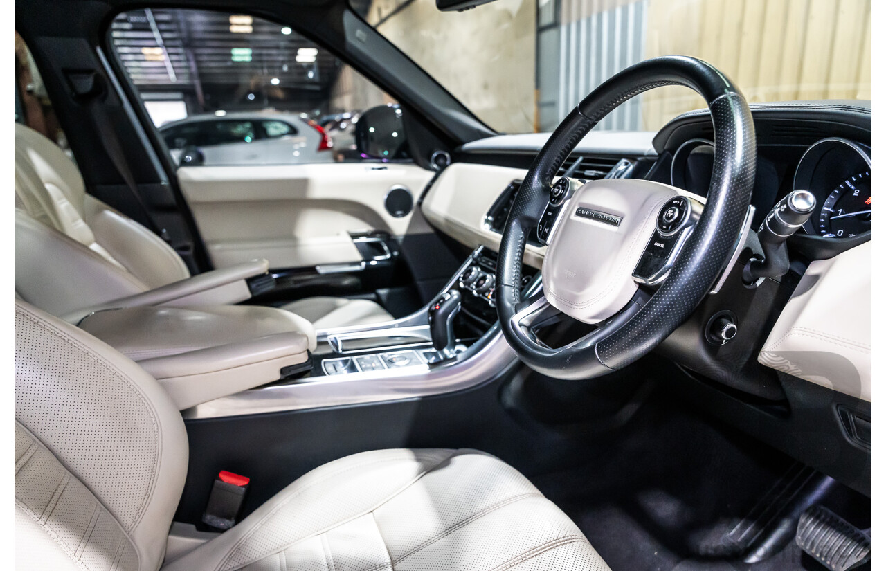 3/2014 Range Rover Sport 3.0 SDV6 Autobiography LW 4d Wagon Mariana Black Metallic Turbo Diesel V6 3.0L