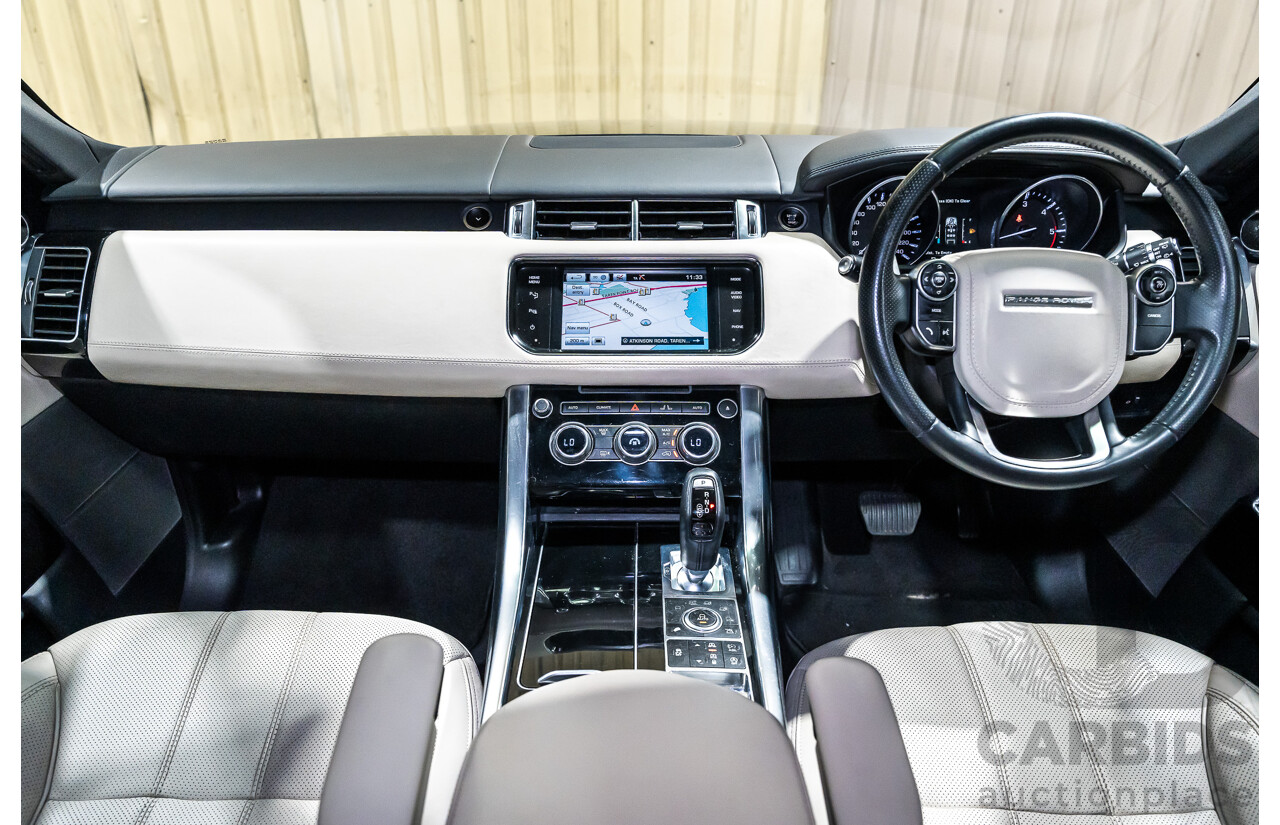 3/2014 Range Rover Sport 3.0 SDV6 Autobiography LW 4d Wagon Mariana Black Metallic Turbo Diesel V6 3.0L