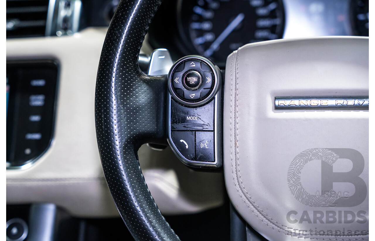 3/2014 Range Rover Sport 3.0 SDV6 Autobiography LW 4d Wagon Mariana Black Metallic Turbo Diesel V6 3.0L