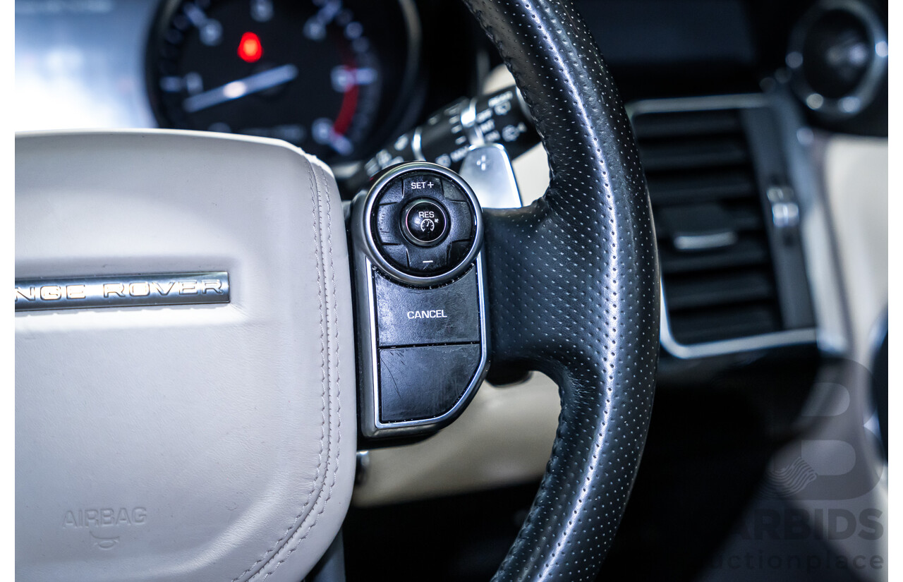 3/2014 Range Rover Sport 3.0 SDV6 Autobiography LW 4d Wagon Mariana Black Metallic Turbo Diesel V6 3.0L