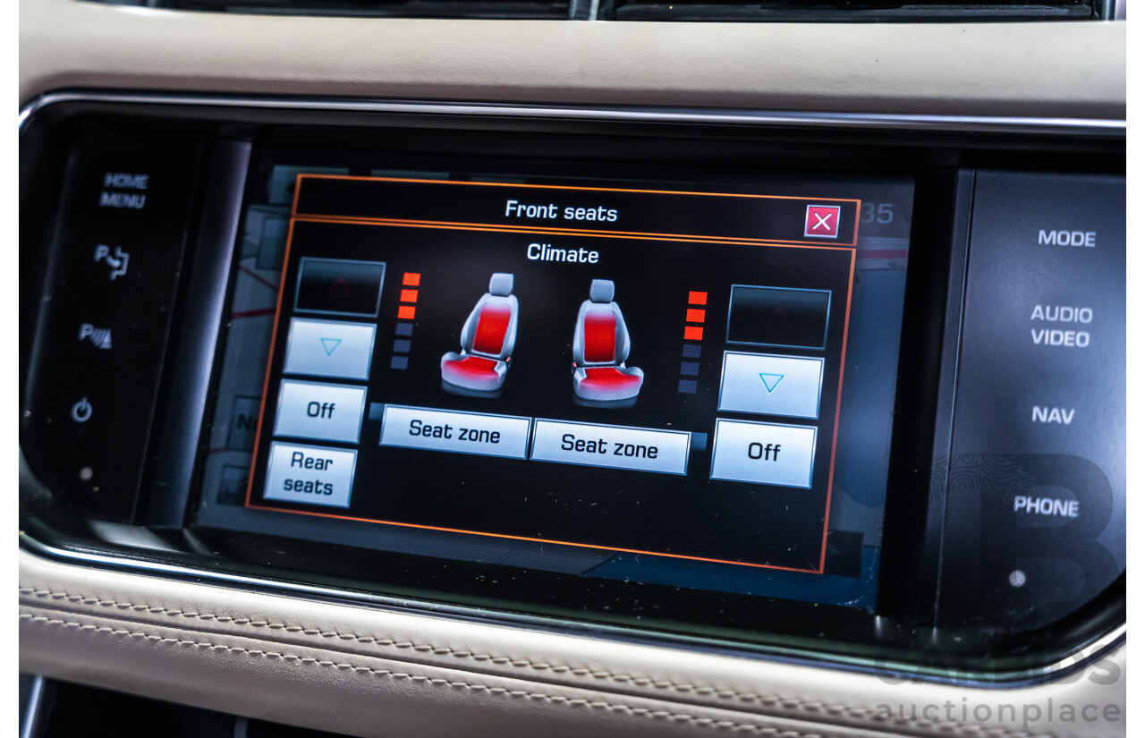 3/2014 Range Rover Sport 3.0 SDV6 Autobiography LW 4d Wagon Mariana Black Metallic Turbo Diesel V6 3.0L