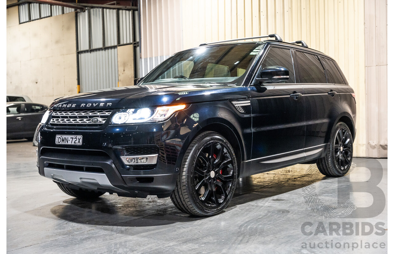 3/2014 Range Rover Sport 3.0 SDV6 Autobiography LW 4d Wagon Mariana Black Metallic Turbo Diesel V6 3.0L