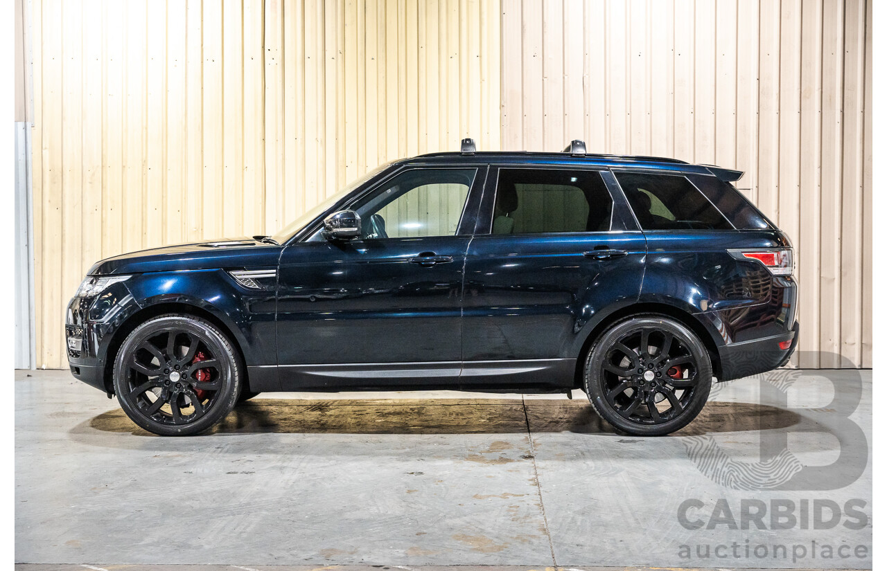 3/2014 Range Rover Sport 3.0 SDV6 Autobiography LW 4d Wagon Mariana Black Metallic Turbo Diesel V6 3.0L