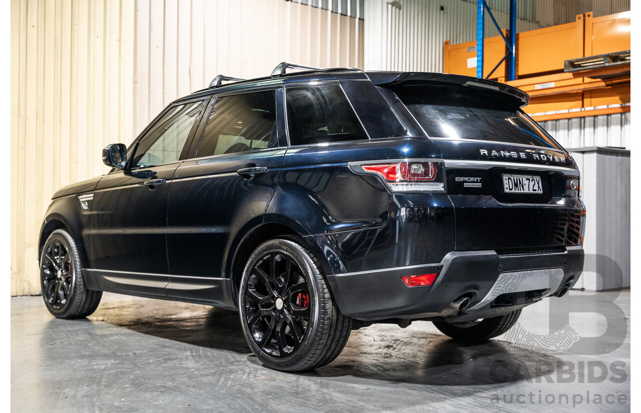 3/2014 Range Rover Sport 3.0 SDV6 Autobiography LW 4d Wagon Mariana Black Metallic Turbo Diesel V6 3.0L