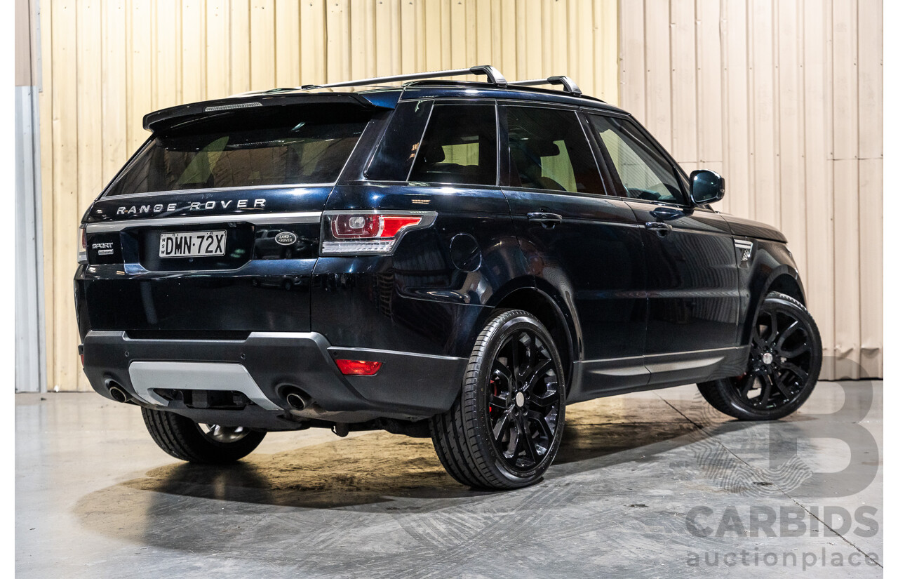 3/2014 Range Rover Sport 3.0 SDV6 Autobiography LW 4d Wagon Mariana Black Metallic Turbo Diesel V6 3.0L