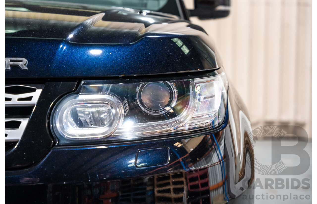 3/2014 Range Rover Sport 3.0 SDV6 Autobiography LW 4d Wagon Mariana Black Metallic Turbo Diesel V6 3.0L
