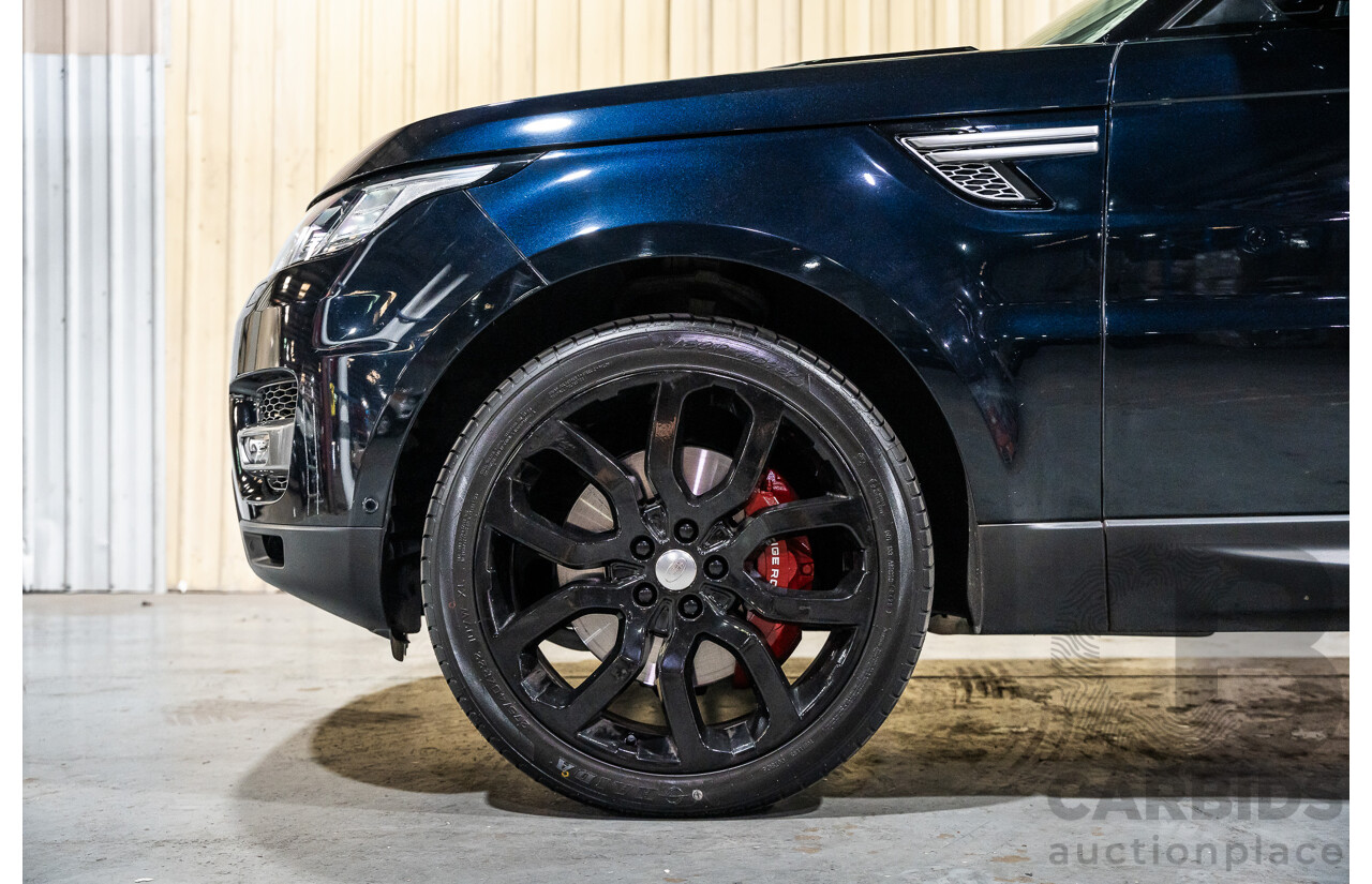 3/2014 Range Rover Sport 3.0 SDV6 Autobiography LW 4d Wagon Mariana Black Metallic Turbo Diesel V6 3.0L
