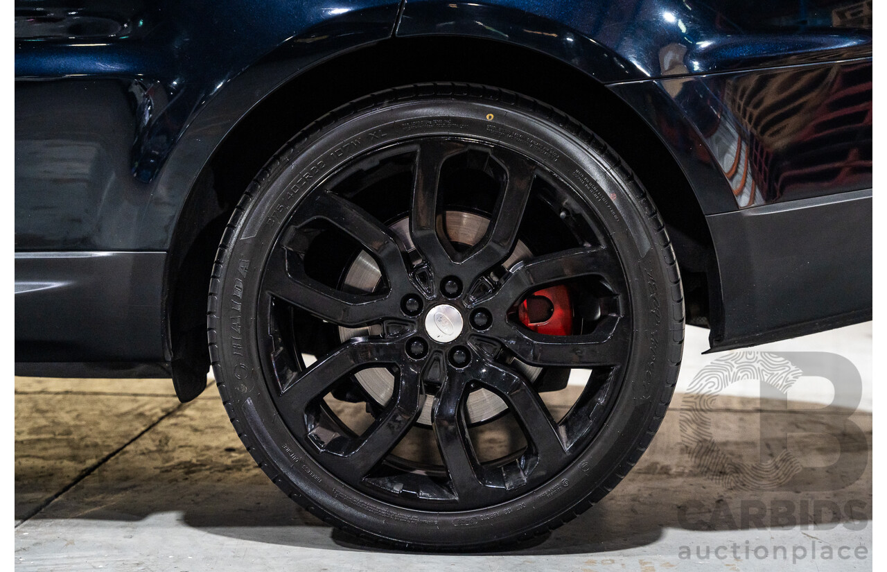 3/2014 Range Rover Sport 3.0 SDV6 Autobiography LW 4d Wagon Mariana Black Metallic Turbo Diesel V6 3.0L